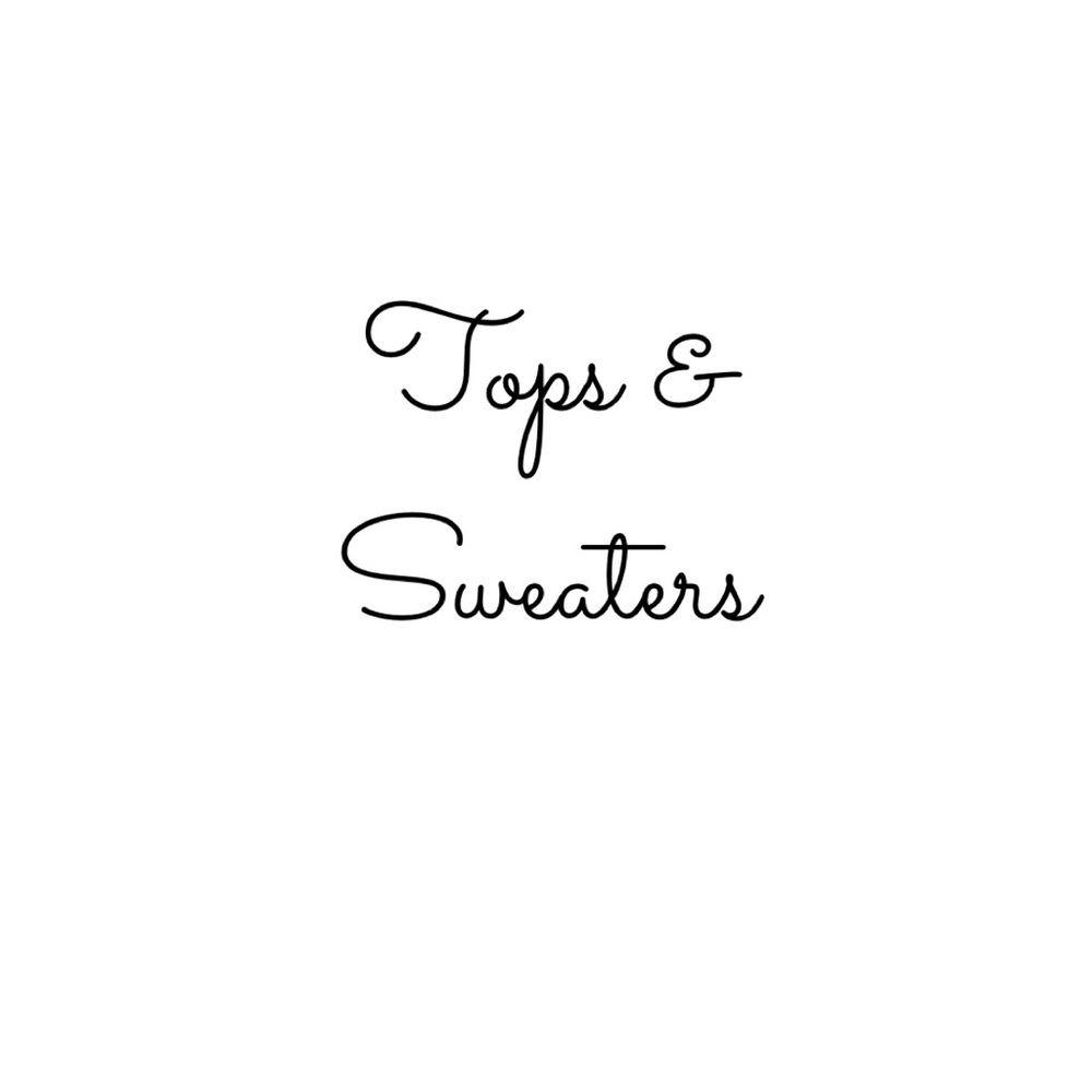Tops & Sweaters - NOT FOR SALE